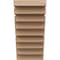 Ekena Millwork 7"W x 7"D x 14"H Wide Landon Rough Cedar Woodgrain TimberThane Corbel, Primed Tan CORUR07X07X14LANRCPR - alternate 3